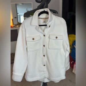 Weatherproof Vintage White Sherpa Jacket